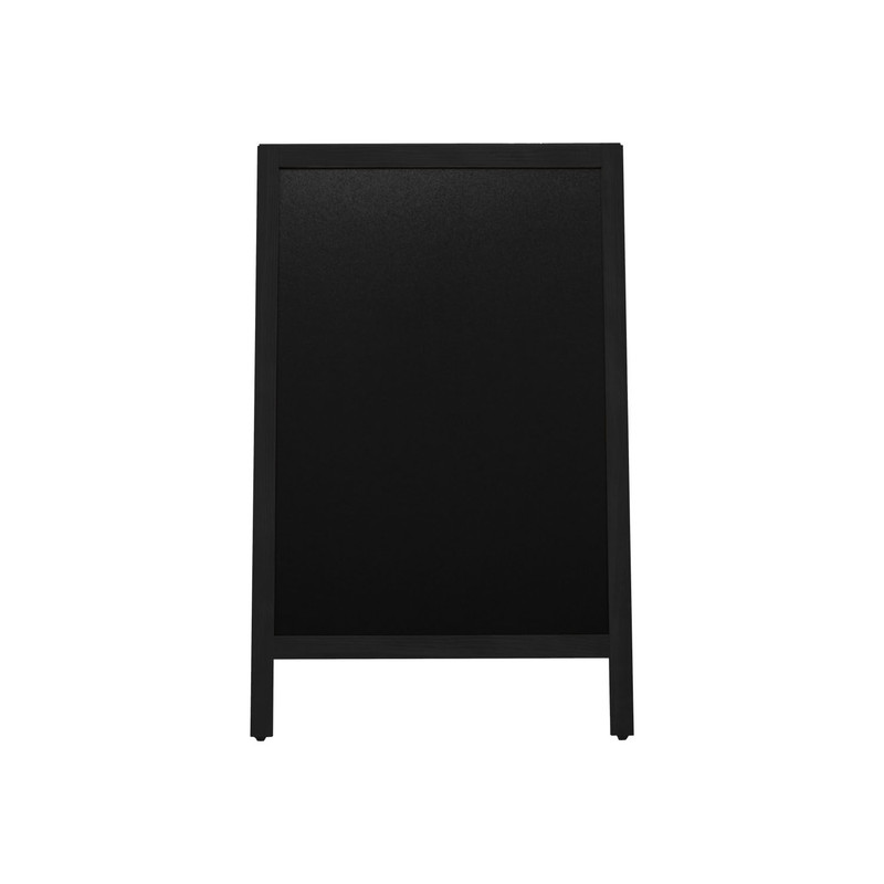 Stoepbord zwart - 66x104cm 