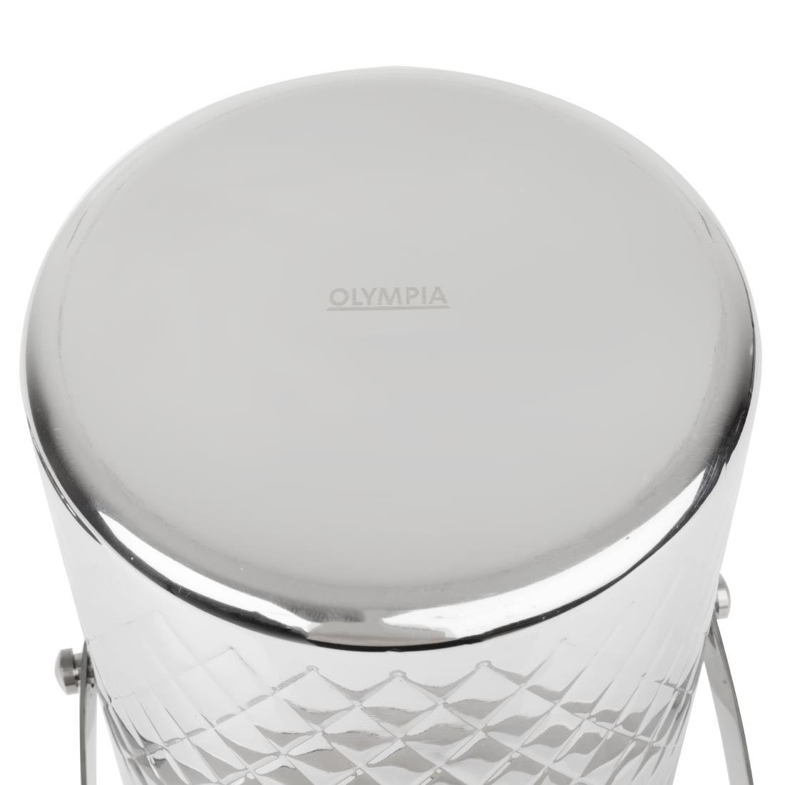 Olympia Geo doppelwandiger Eiskübel Edelstahl - 2Ltr