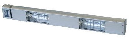 Lampe Chauffante à Quartz | 2 Lampes Integrées/ 700W | Dim. 900mm | avec Intérrupteur!
