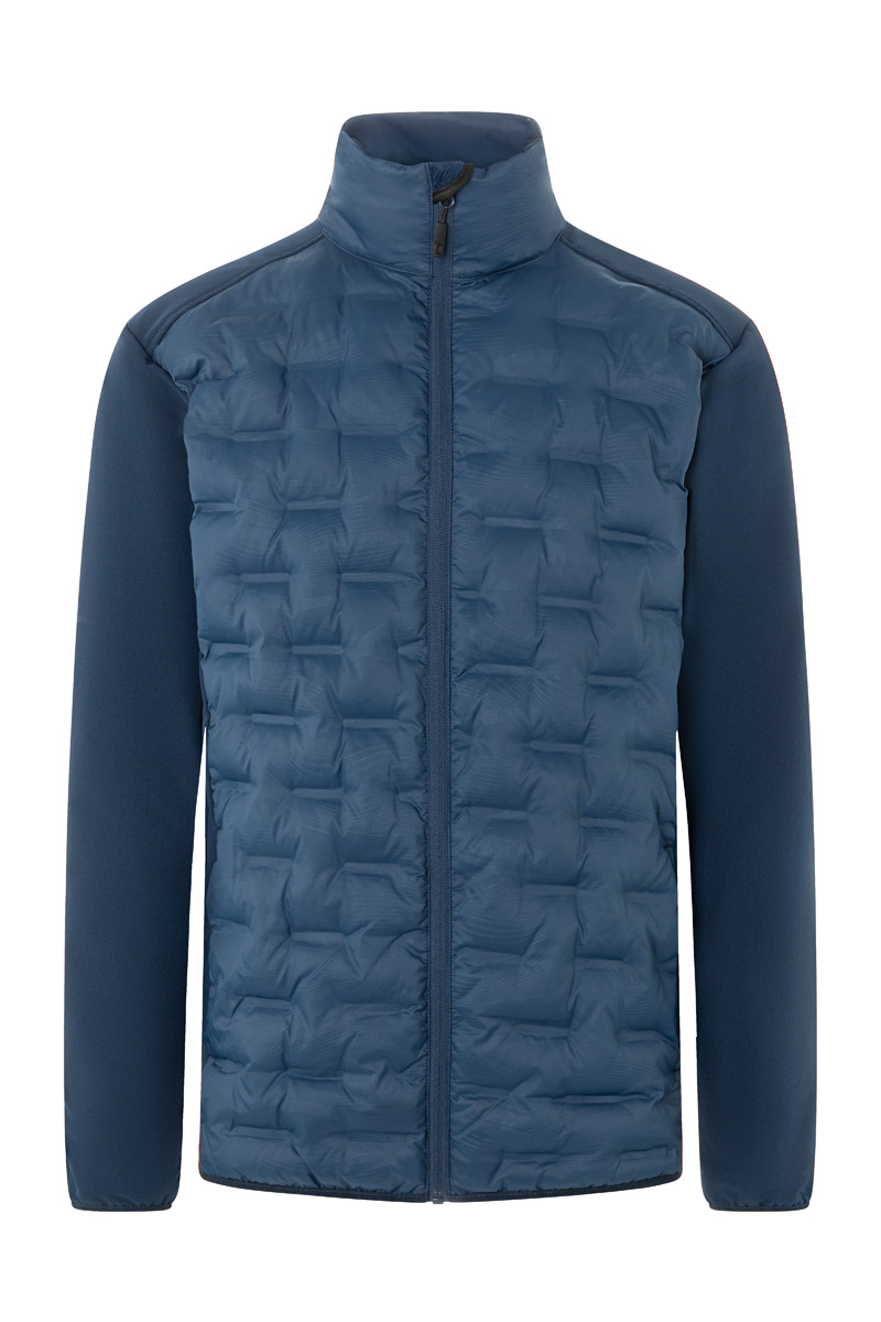 Hybride Herenjas Van Outdoor-Pro, Gemaakt Van Duurzaam Materiaal - Marineblauw - XL