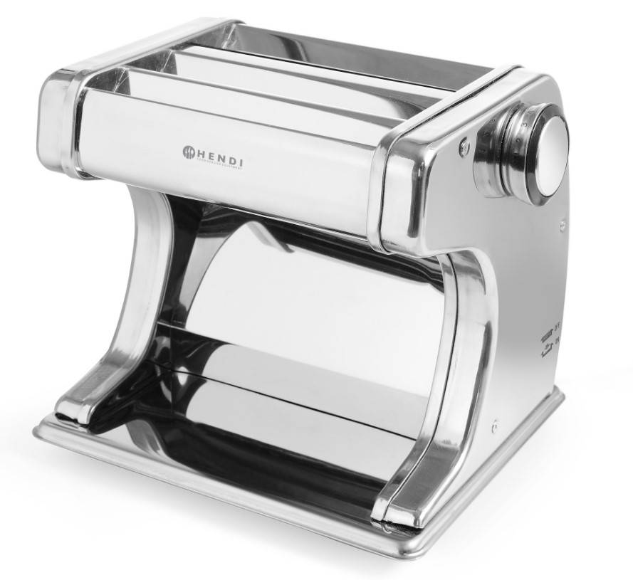 Pastamaschine elektrisch 170 mm | Einstellbar 0,2–2,5mm | 3 Aufsätze