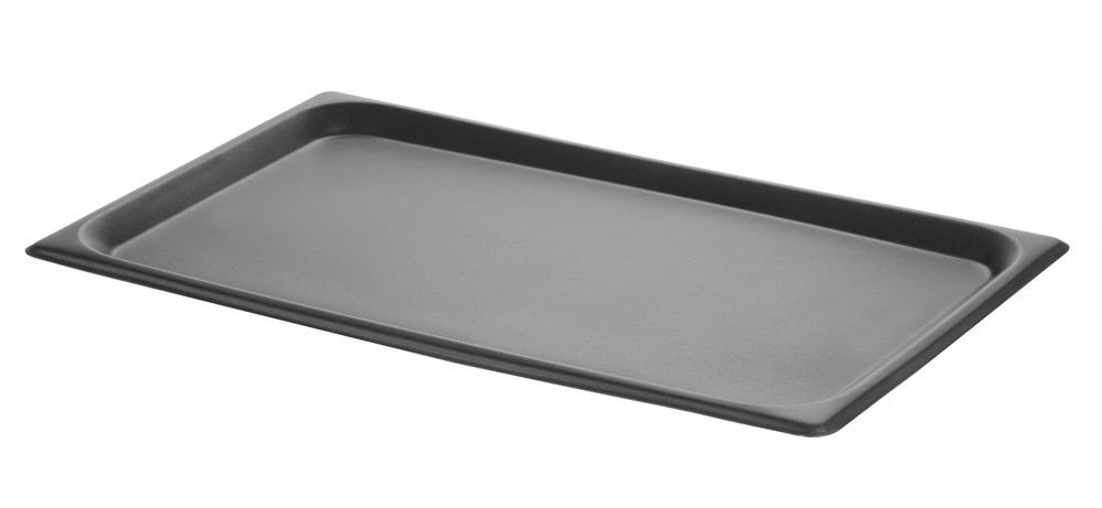 Oven tray met anti-aanbak coating CONVECTOMAT ROAST - GN 1/1 - Zwart - 530x325x(H)17mm