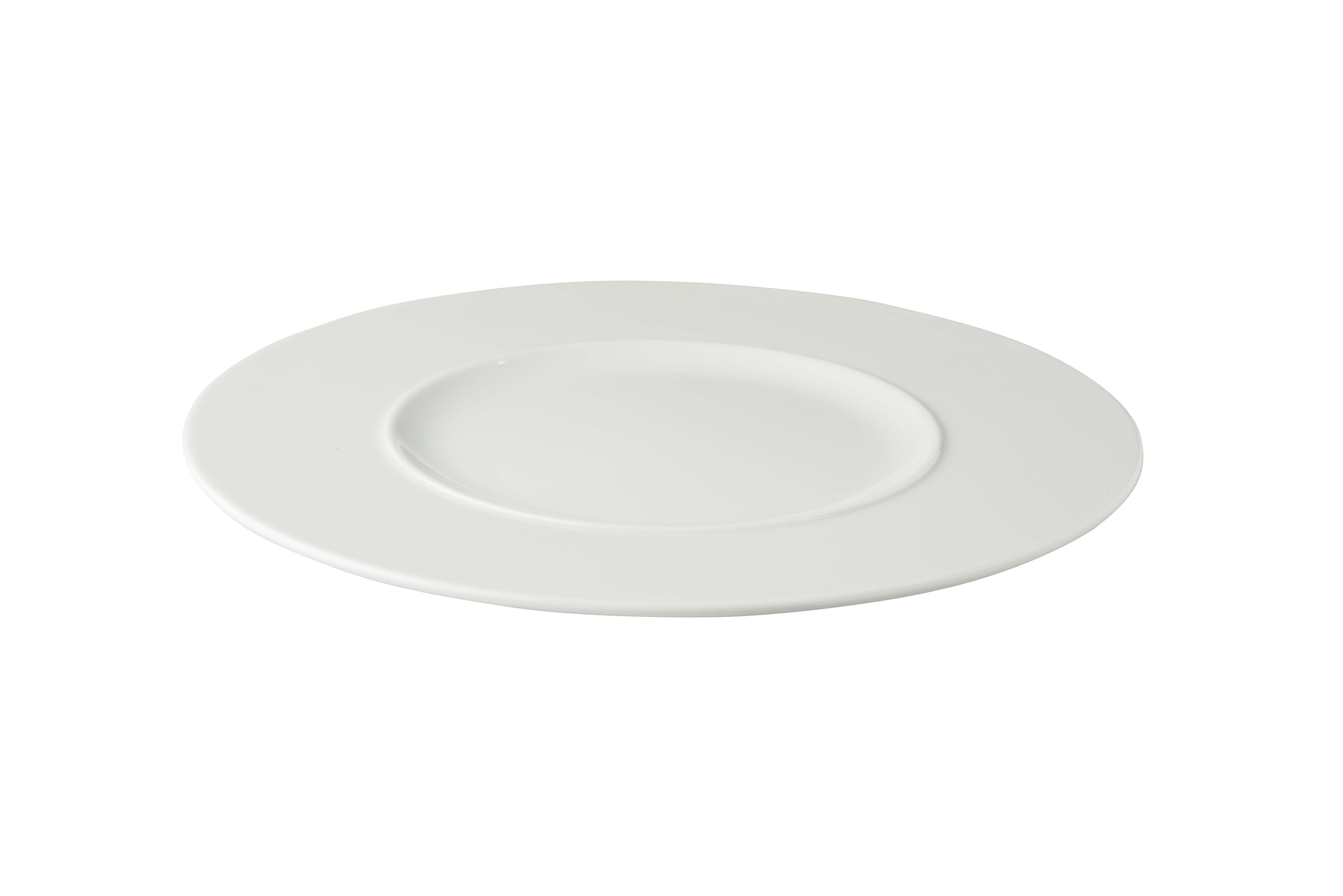 Bord White Delight 29 cm Wit Porselein