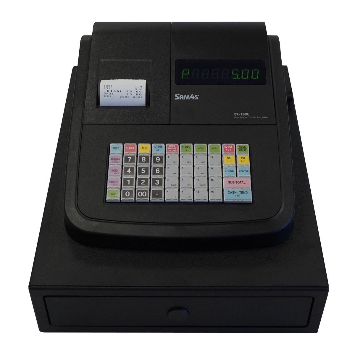 Kassasysteem Traditioneel | Sam4s ER-180U small | Thermische Printer | Display Numeriek