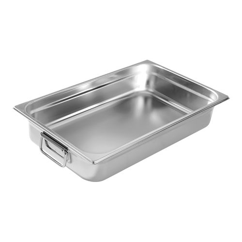 Bratpfanne - Sandwich-Boden - Beweglichen Griffen - Edelstahl - 15(h)x1/1GN