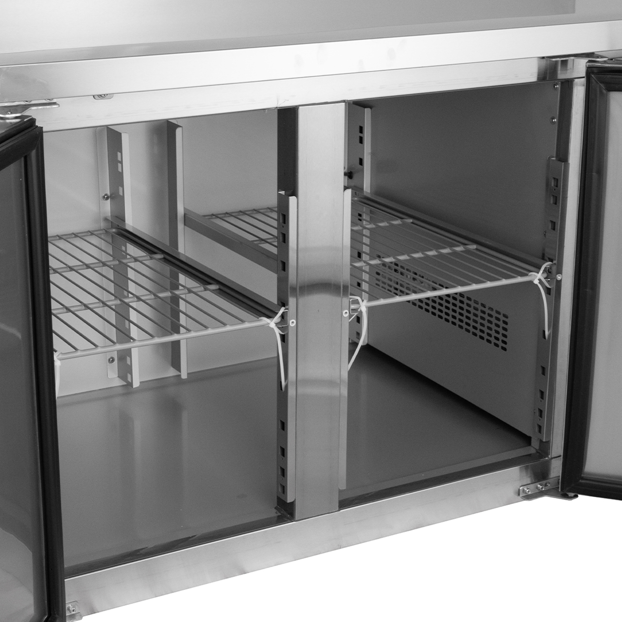 Vrieswerkbank ECO 2/0 met opstaande rand - GN 1/1