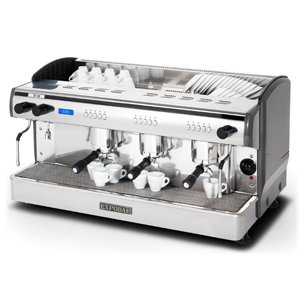 Espressomaschine | 3 Kessel |400V-6kW | 967x523x(h)580mm |17,5 Liter
