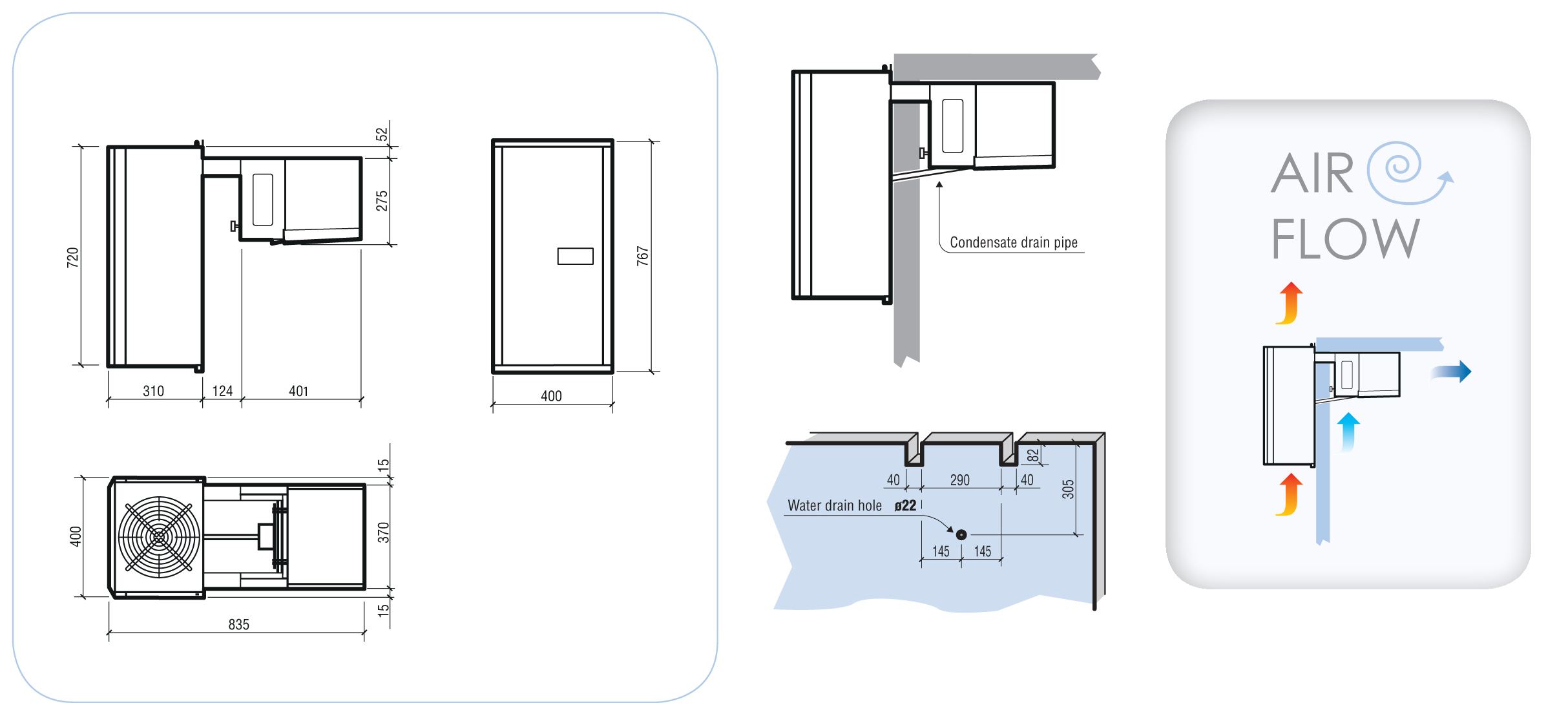 Kühlaggregate Huckepack 2,8-5,8 M3 Small