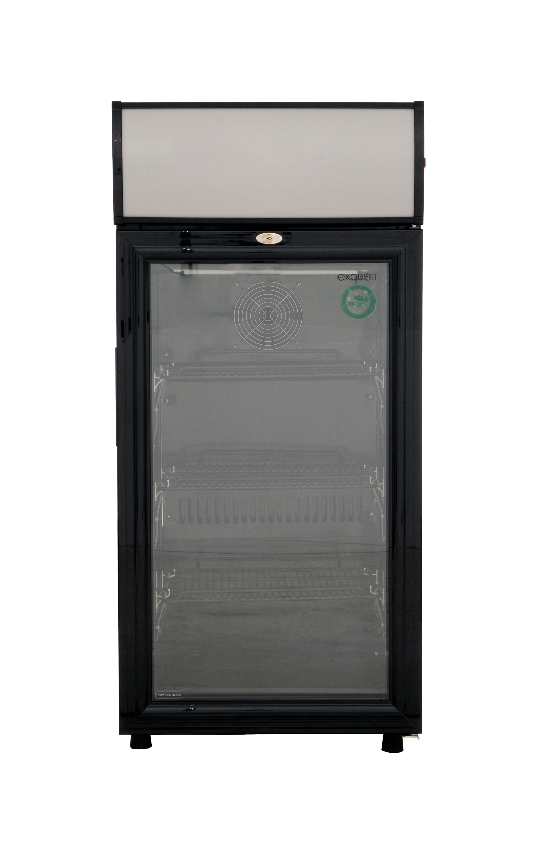 Display Koelkast - Zwart - 80L - Exquisit