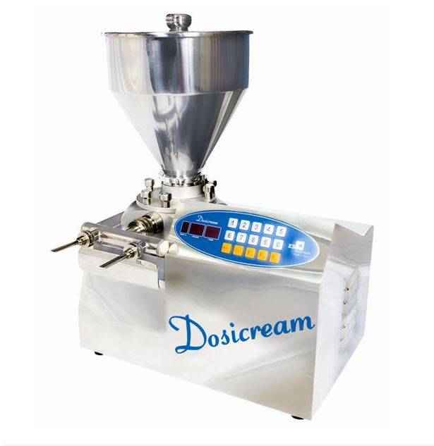Crème vulmachine Dosicream | Trechter 13 Liter | 450x300x730(h)mm