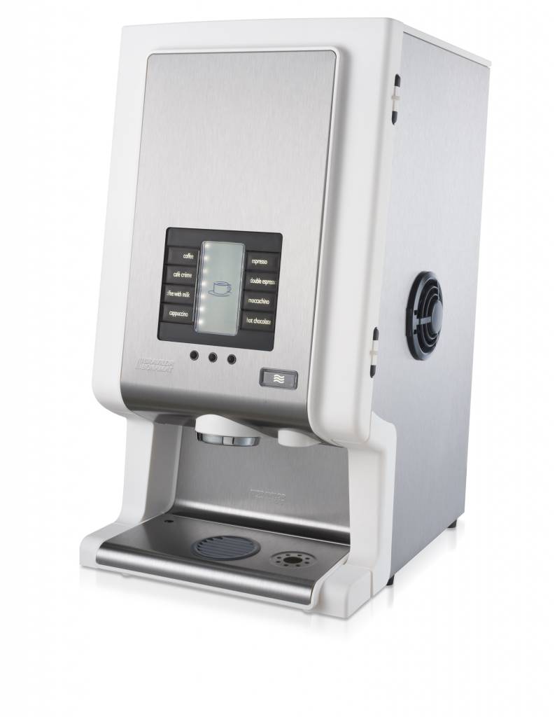 Kaffeemaschine Rivero 12 Weiß | LED Bedienfeld | 338x435x(h)596mm