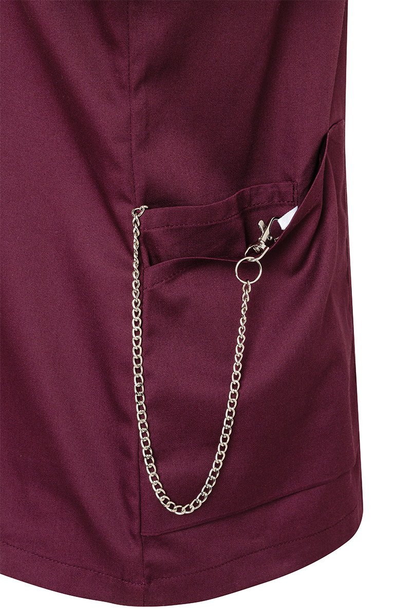 Damestuniek Met Korte Mouwen, Essential, Gemaakt Van Duurzaam Materiaal - Aubergine - 34