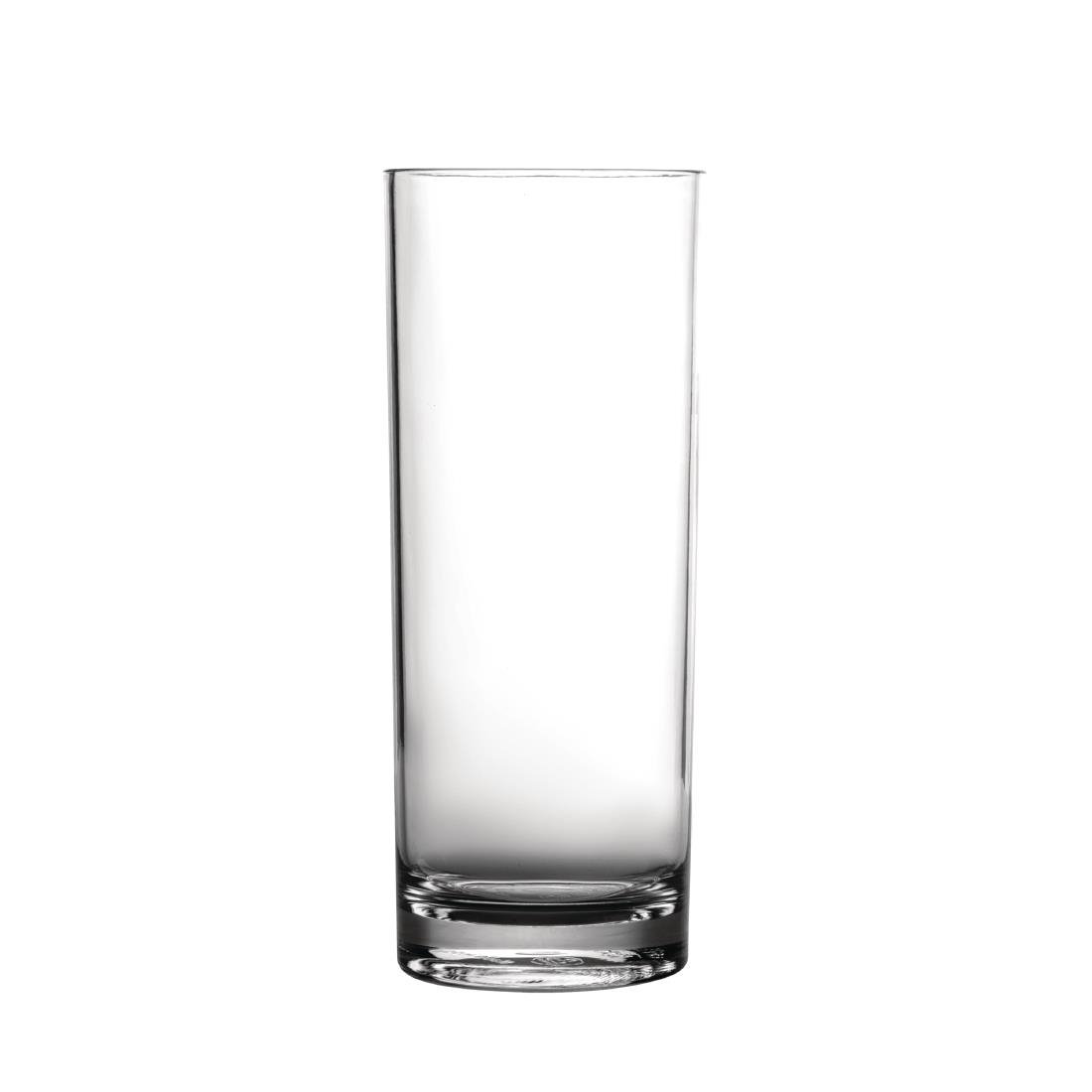 Olympia Kristallon Polycarbonat Hi Ball Gläser Transparent 360ml (6 Stück)
