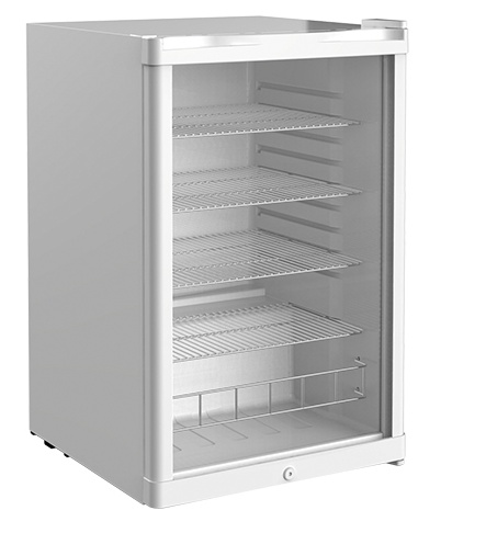 Réfrigérateur Porte Vitrée |  Exquisit Blanc  | 115 Litres  | 550x540x840(h)mm 