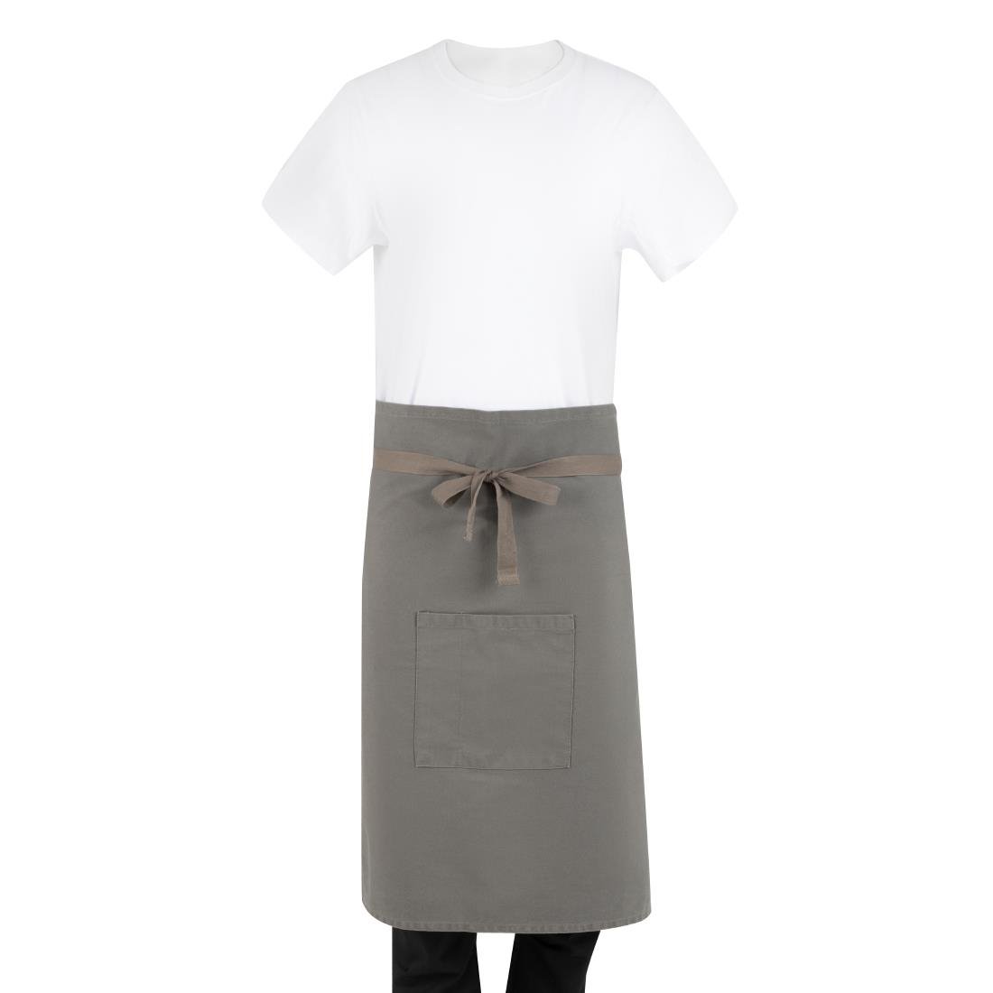 Southside Baumwolle Canvas Bistro Schürze Khaki Southside Baumwolle Canvas Bistro Schürze Khaki