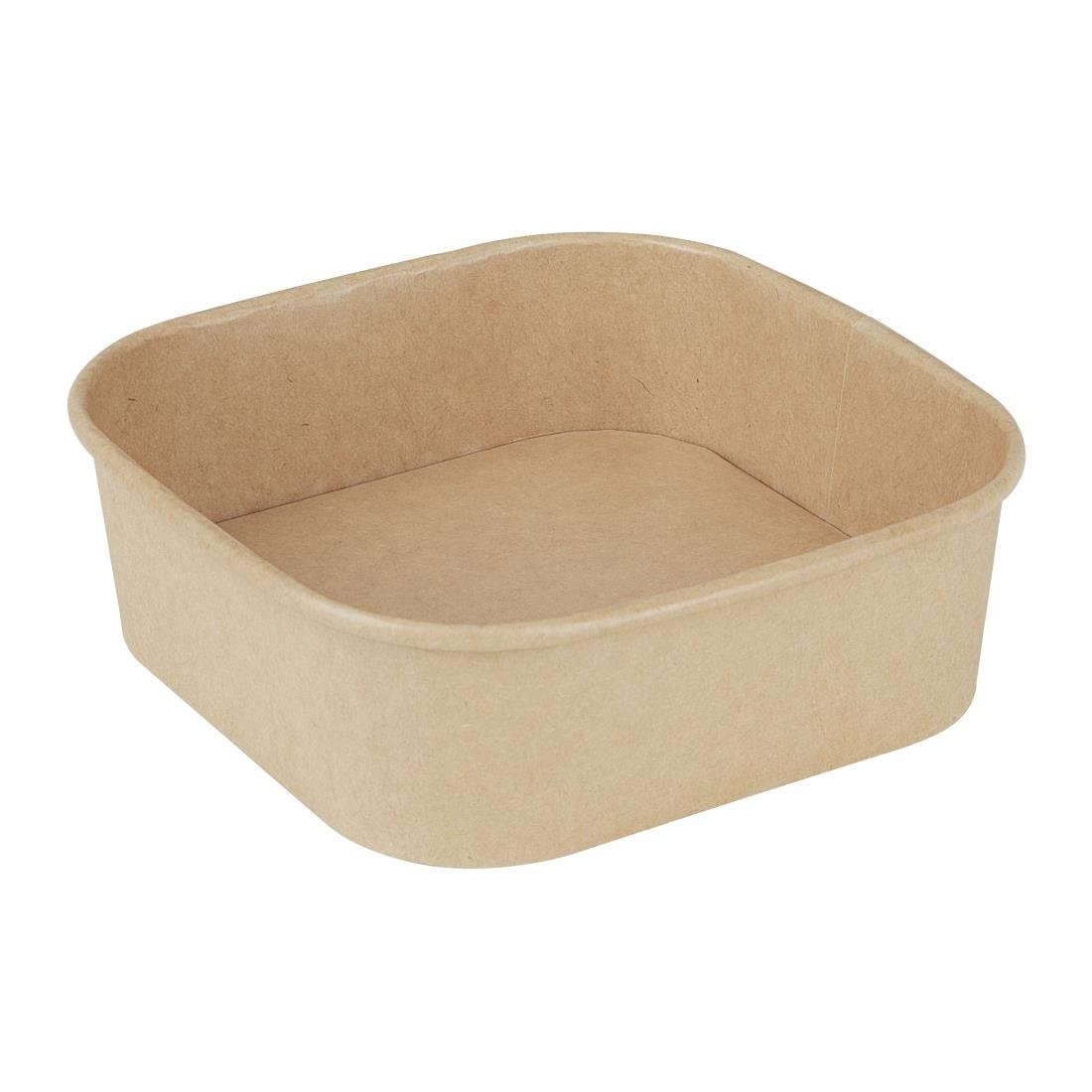 Barquettes carrées Fiesta Recyclable 1000ml (lot de 300)