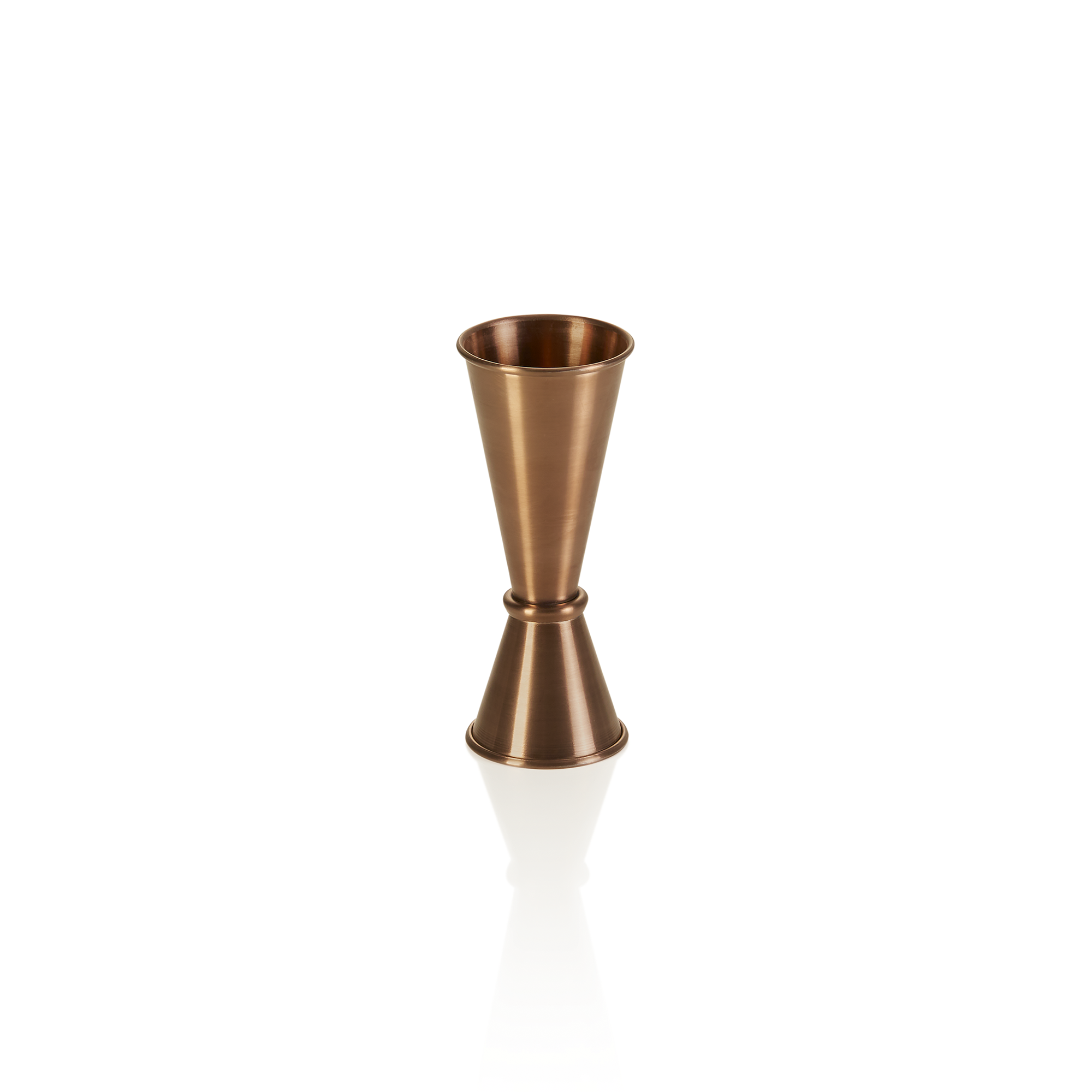 Jigger, Ø 4,5 cm, hoogte 11,5 cm, 2,5/5 cl, bronskleurig, chroom-nikkelstaal, PVD-coating