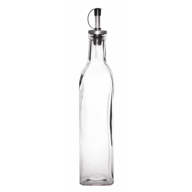 Olivenöl- und Essigflaschen | 6 Stück | 50cl | Glas