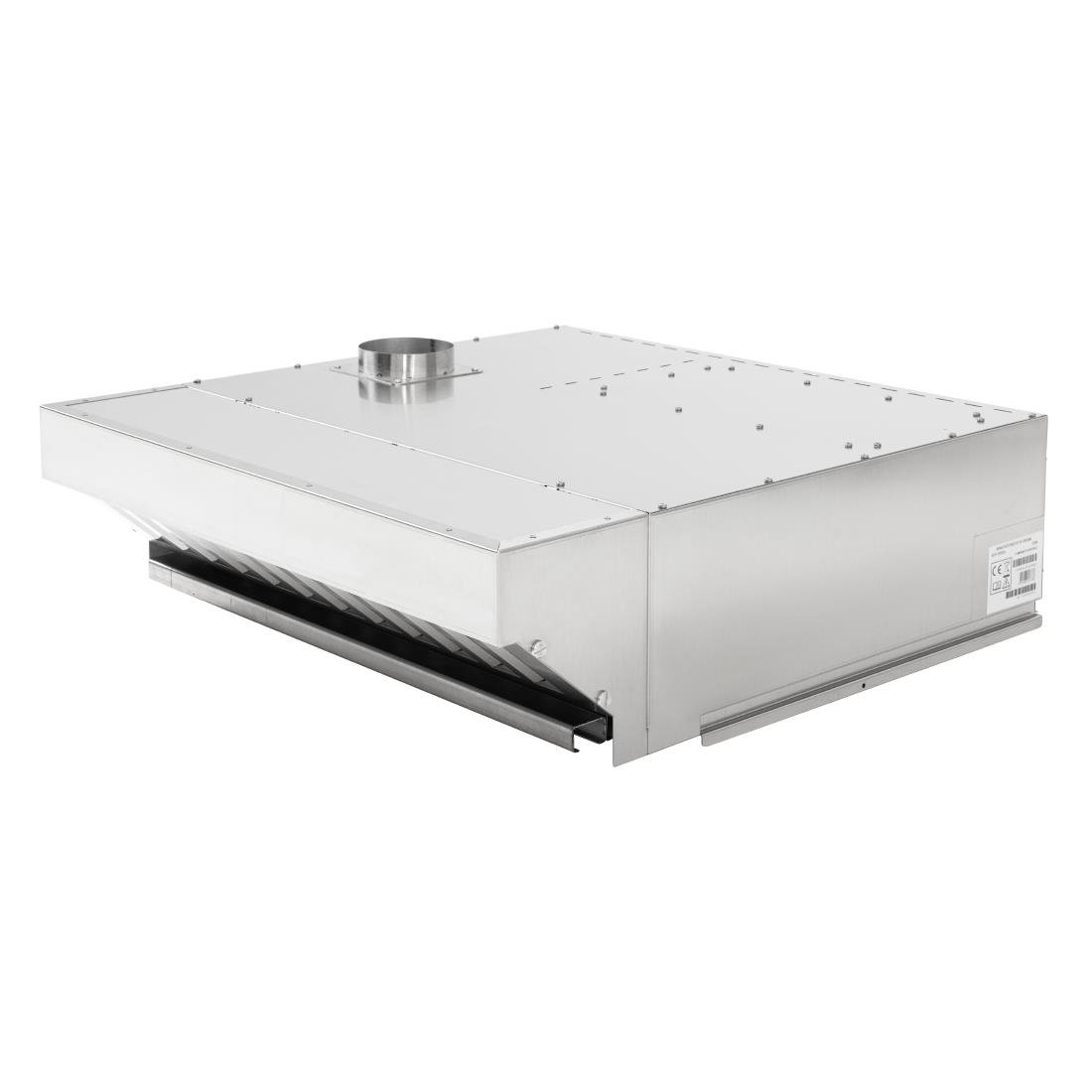 Afzuigkap Voor Buffalo Smart Touchscreen Combimagnetron 7 x GN 1/1 Ck079
