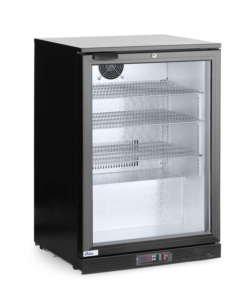 Bar-Kühlschrank eintürig - 105L - Schwarz - 220-240V/120W - 600x530x(H)865mm