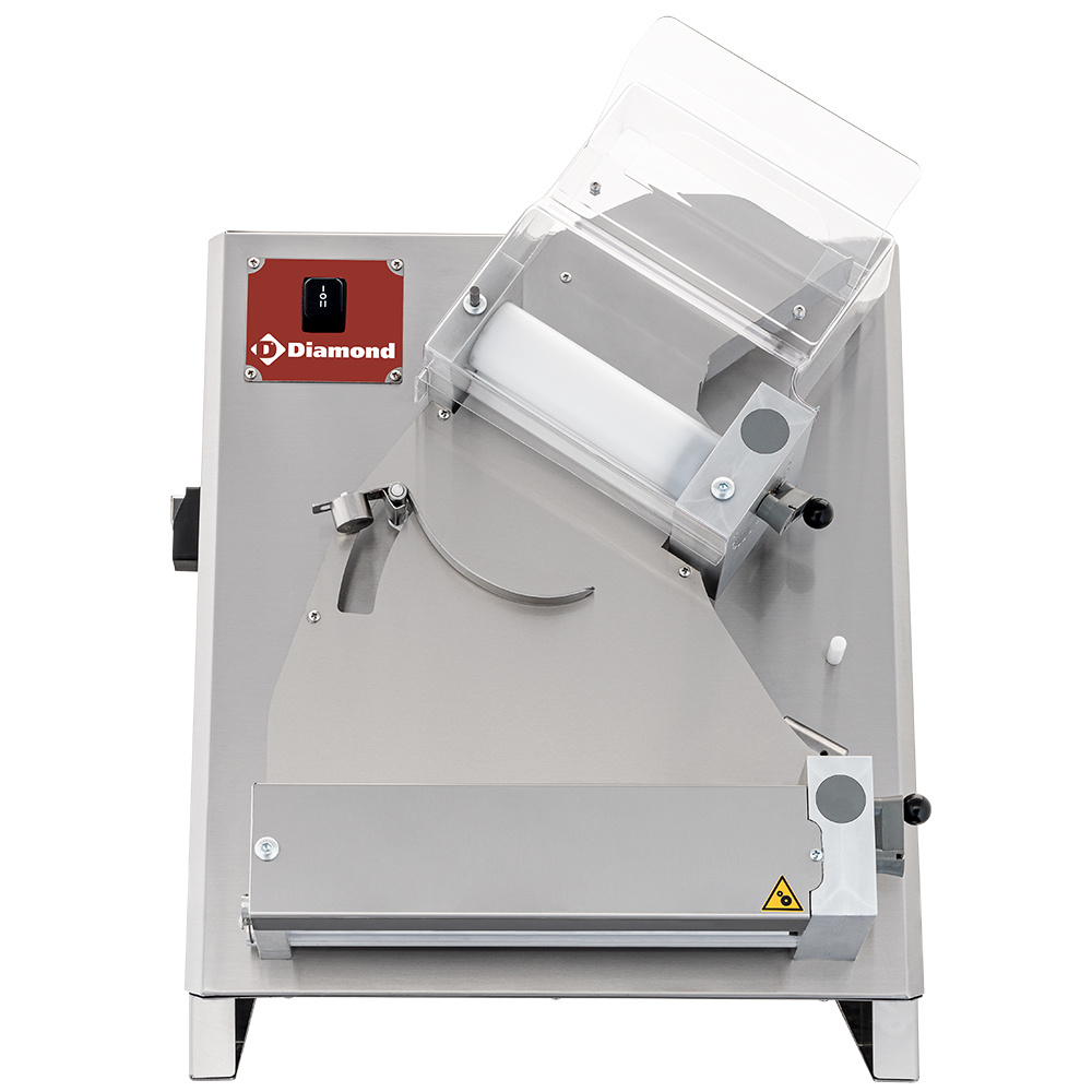 Teigausrollmaschine aus Edelstahl Ø 320 mm, 2 Rollen