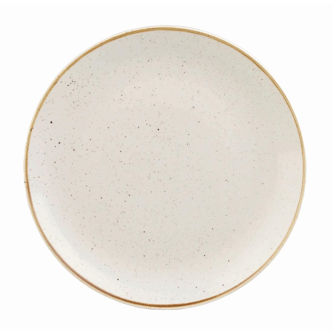 Churchill Stonecast Barley White coupe bord 21.7 cm pak van 12