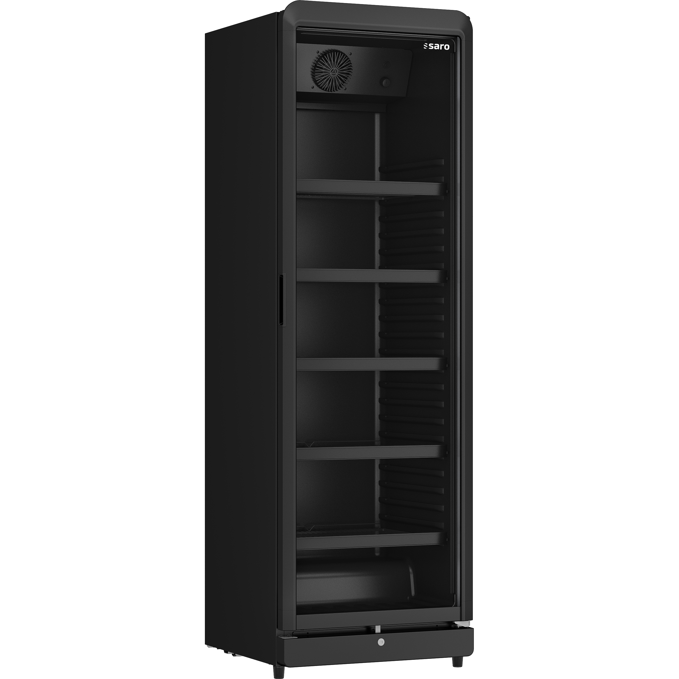 Réfrigérateur à boissons SARO, 388 L noir, modèle GTK 388