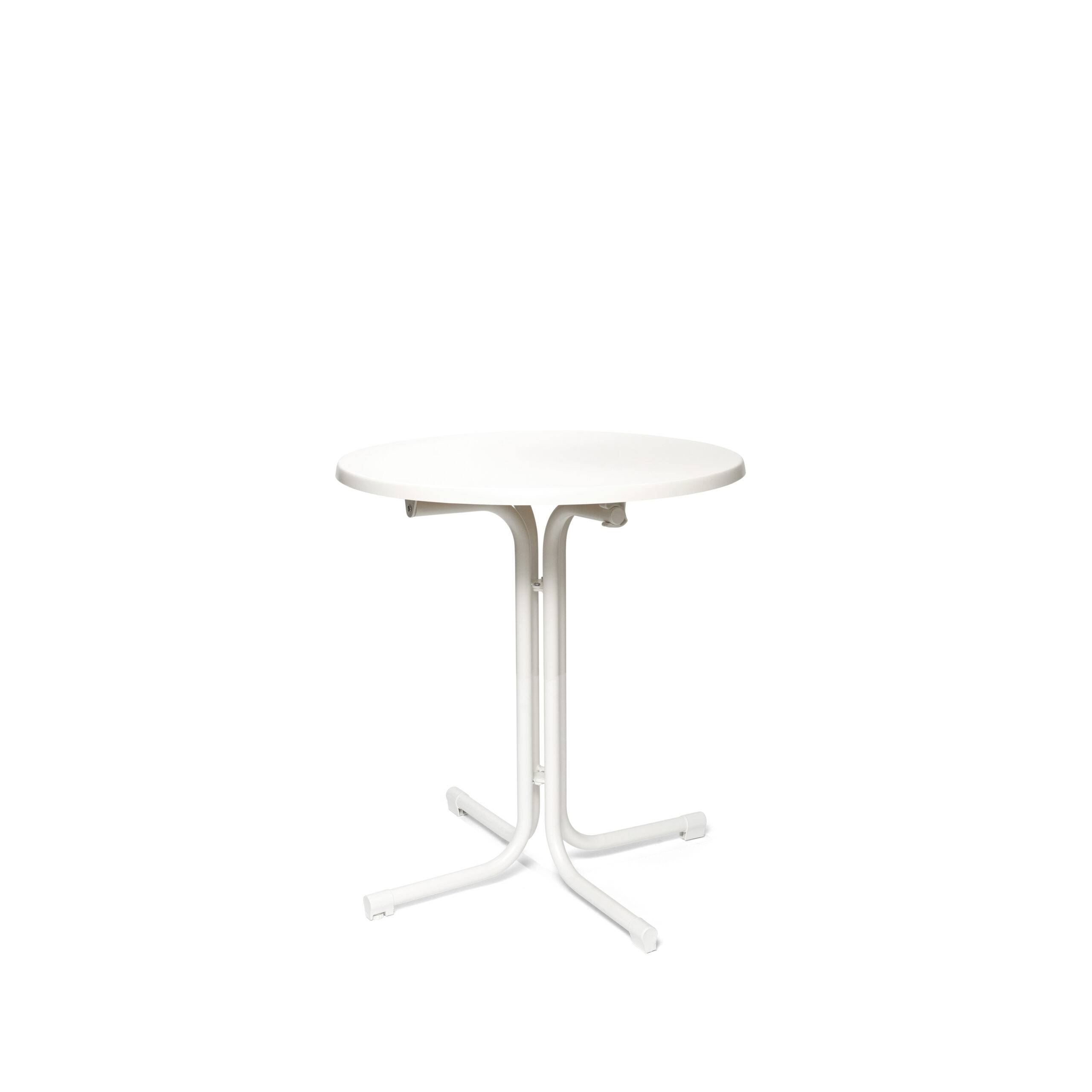 Berlin table de bistrot Blanc Ø 80 cm, P18180