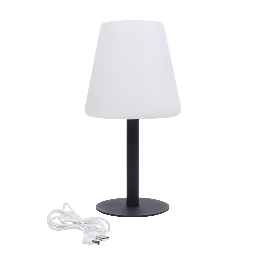 Lampe de table solaire LED Tristar coloris blanc chaud