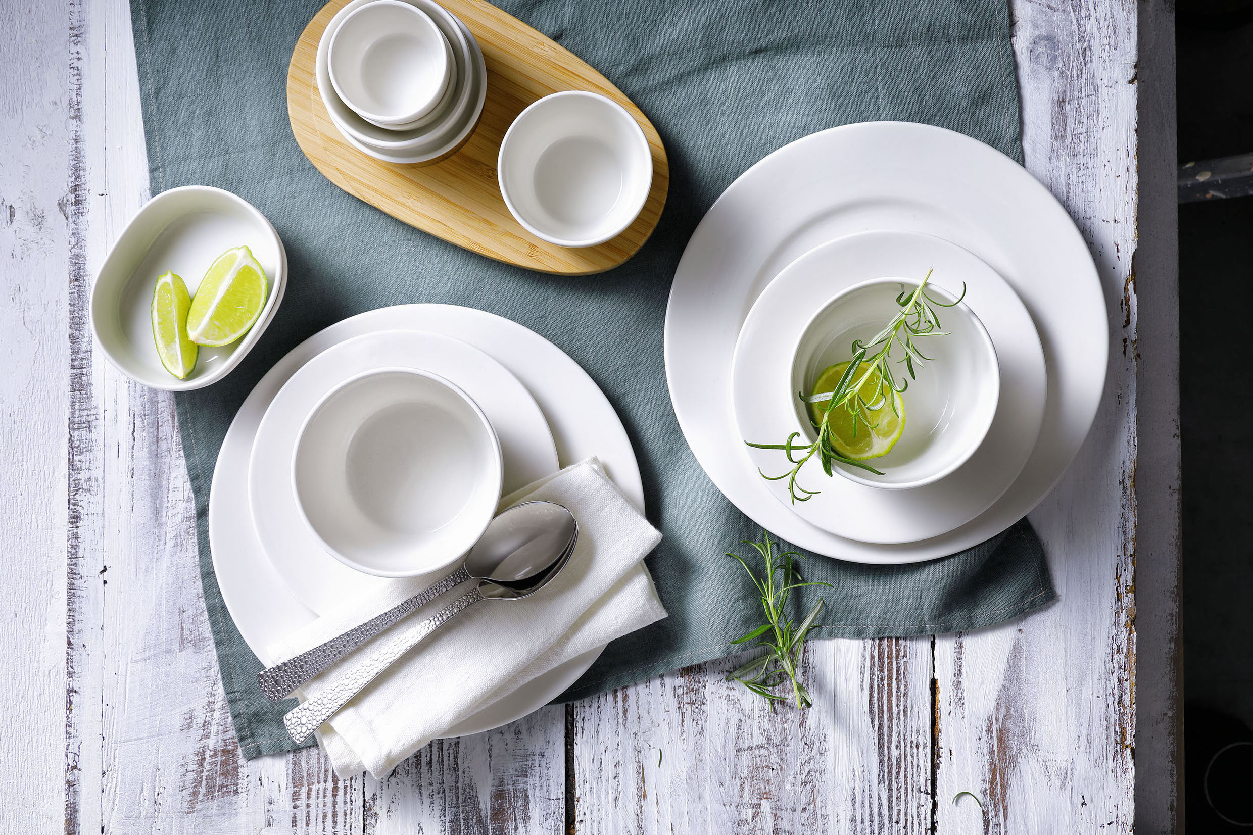 Schaal 052 Lux 9.5 cm 30 cl Offwhite Porselein