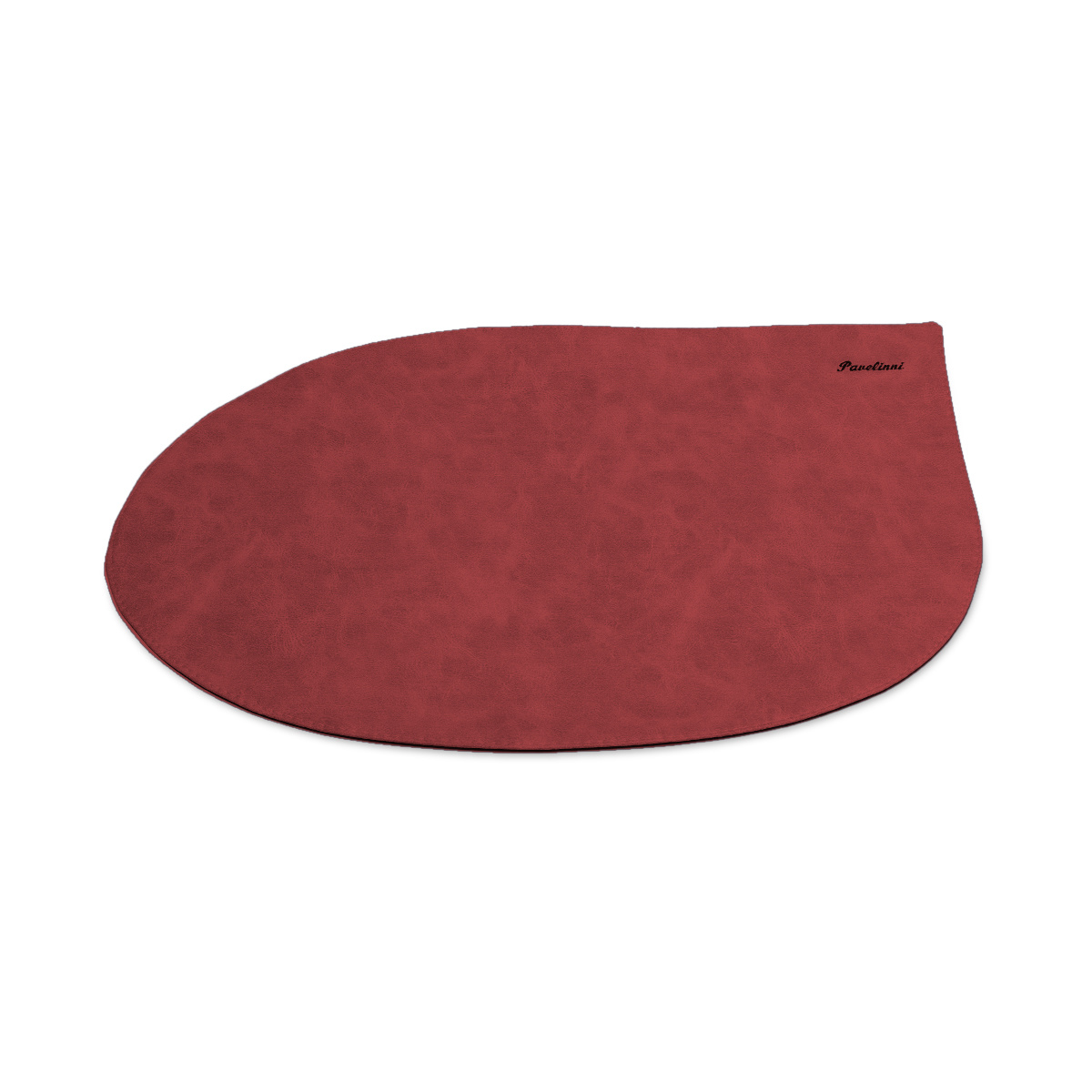 Leder Tischset - Drop Vintage Havanna - Rund - 300x450mm - Erhältlich in 9 Farben