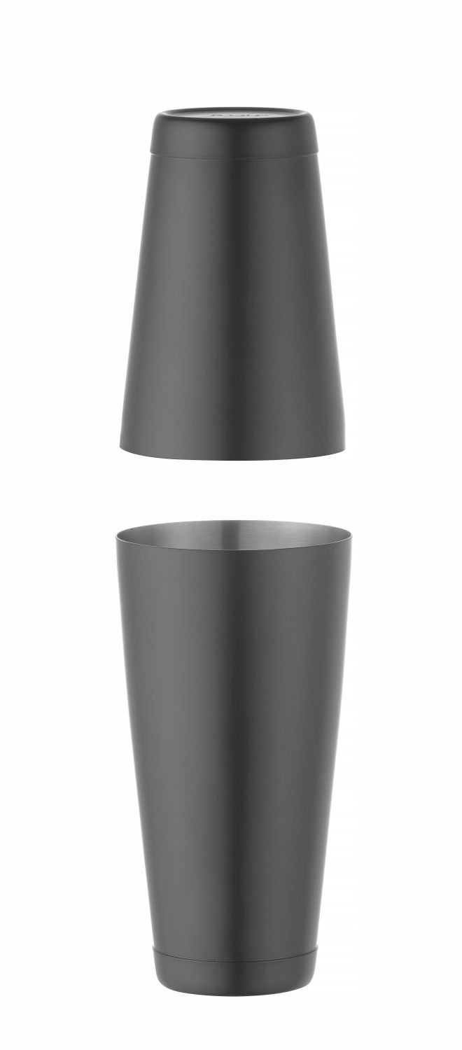 Tin-on-Tin Boston shaker  0,8L - Zwart - ø90x(h)303mm