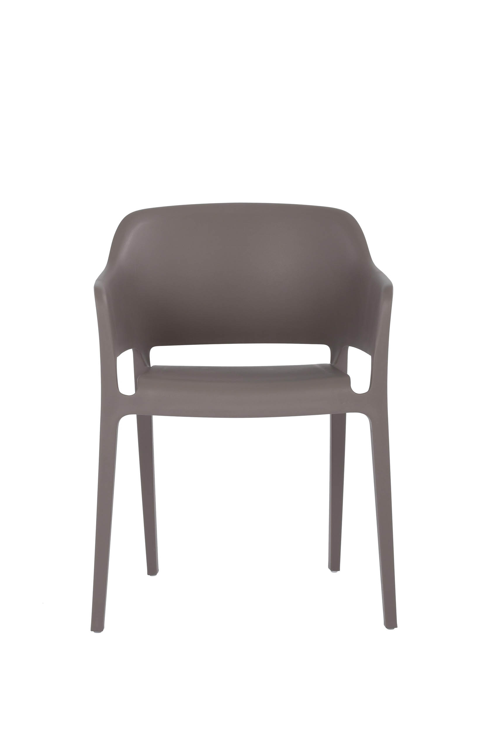 Giethoorn  Tuinstoel stapelbaar Warmgrijs