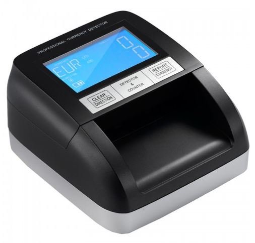 Falschgelddetektor 350LCD | Prüft 6 Wege/0,5 Sekunden | LCD Bildschirm