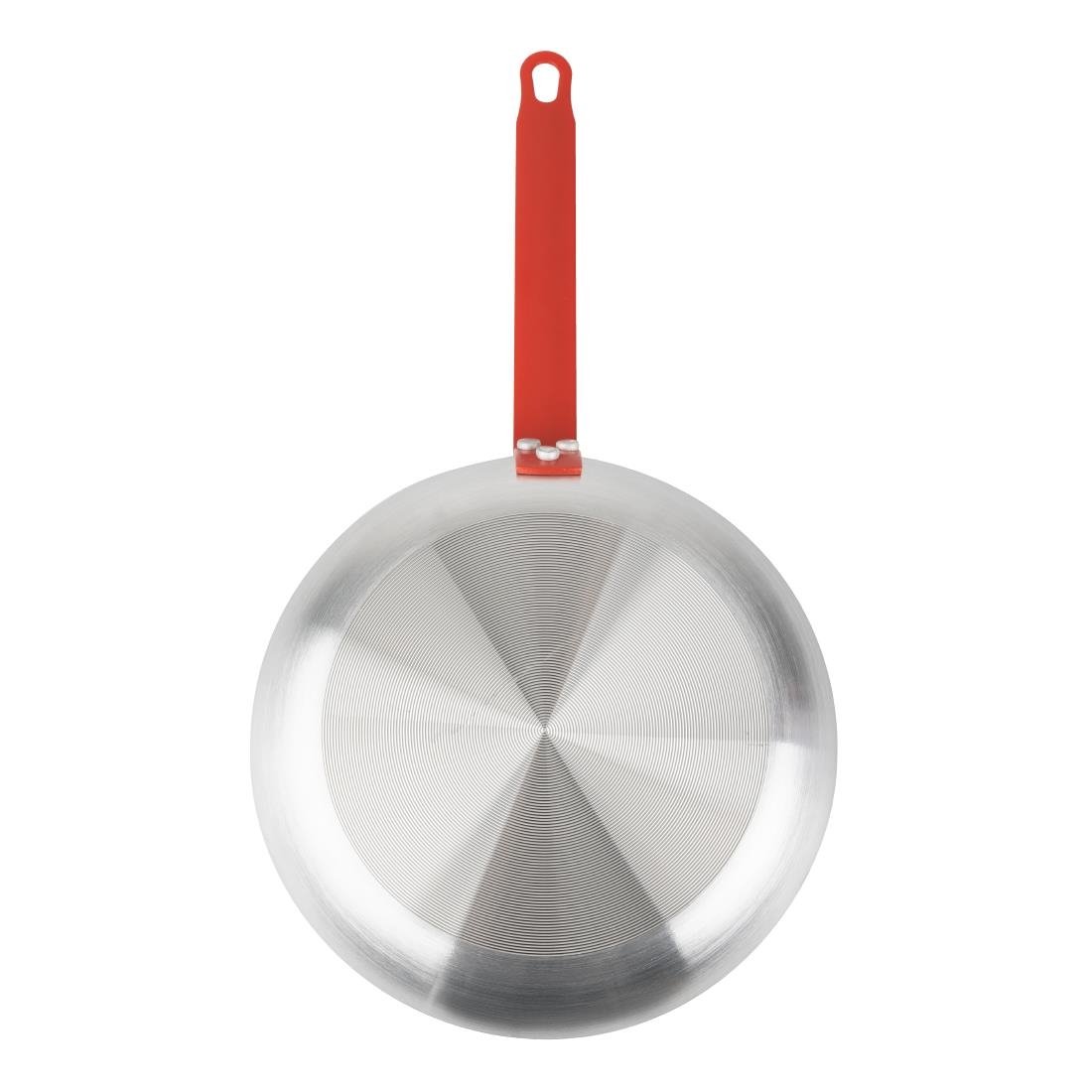Hygiplas Aluminium Antihaft Teflon Platinum Plus Bratpfanne mit rotem Griff 28cm
