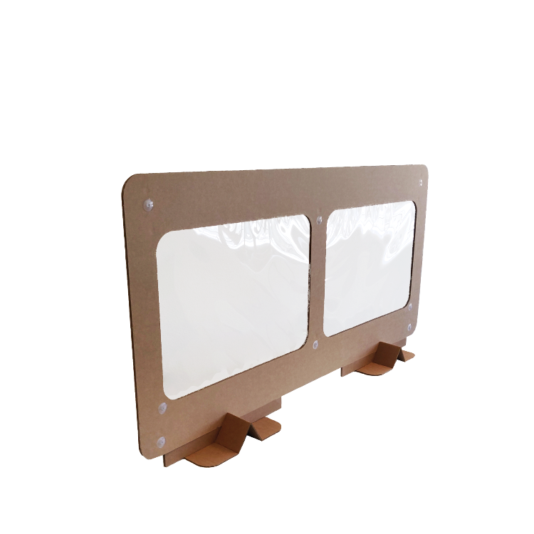 Kartonnen Tussenschot voor Horeca en Kantoor Laag Model | 1450x700mm |  Per 5 Stuks