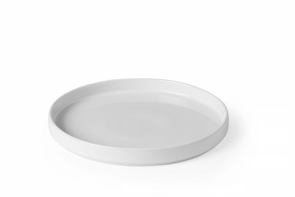 Bord met hoge rand Oslo - Oslo - Wit - Ø240x(H)26mm