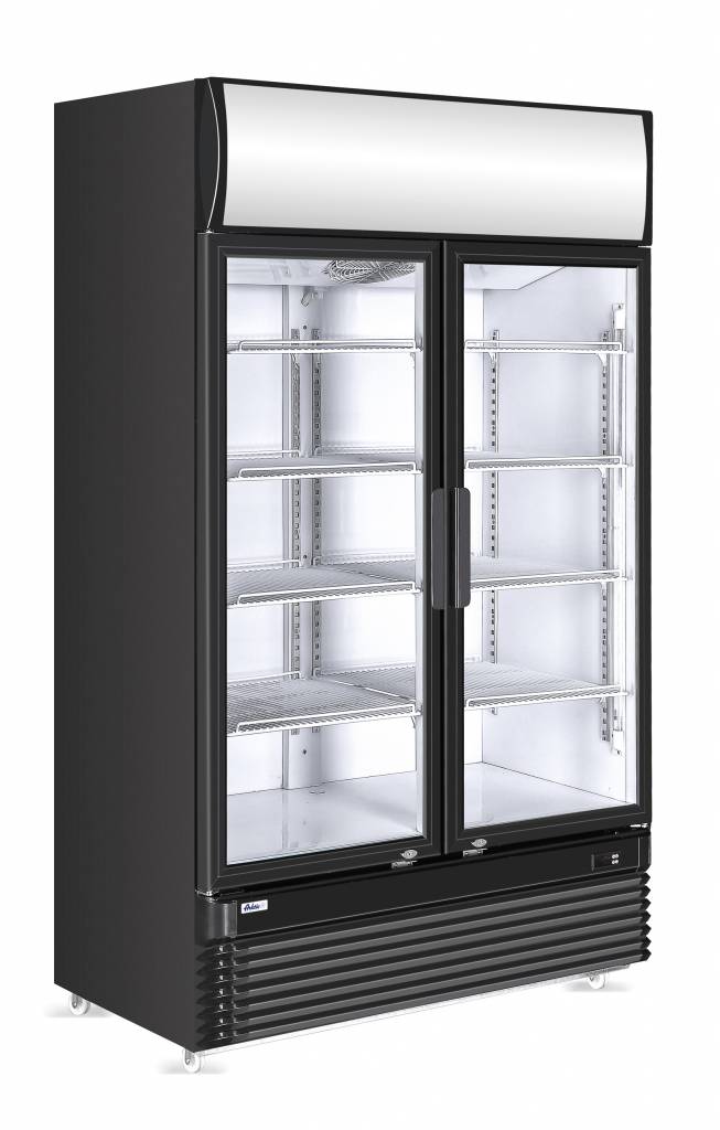 Display Kühlschrank Doppeltür | Dreifache Verglasung | 1120x595x(h)1965mm