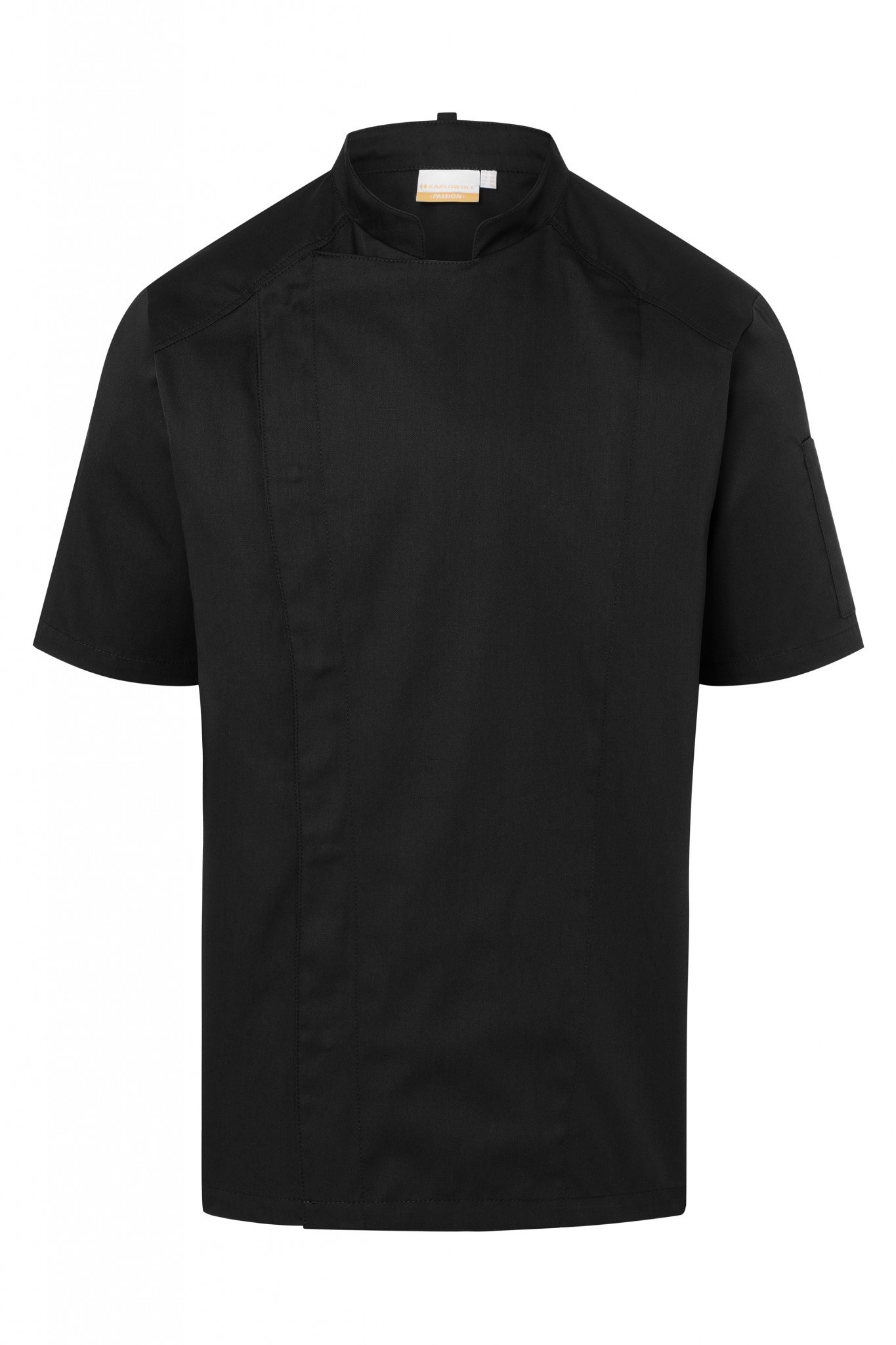 Kochjacke - Schwarz - 50% Polyester / 50% Baumwolle - Erhältlich in 10 Größen