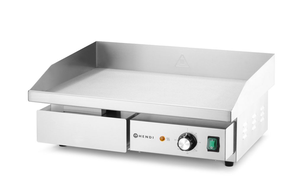 Grillplatte - flach - 220-240V/3000W - 550x430x(H)240mm