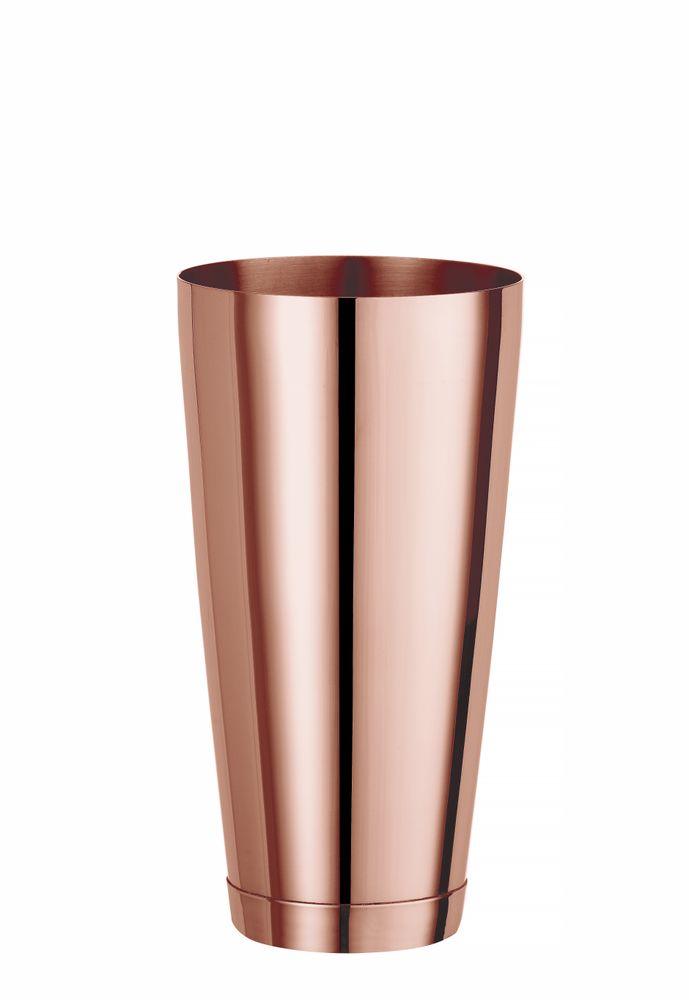 Boston shaker - BarUp - 0,8L - Koper - ?90mm