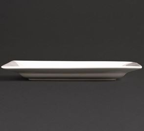 Bord Brede Rand | Lumina Wit Porselein | 310x175mm | 2 Stuks