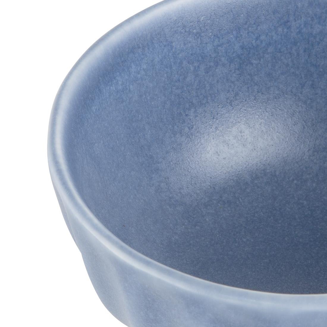 Olympia Corallite Tiefe Schüsseln Blau 105mm (12 Stück) Olympia Corallite Tiefe Schüsseln Blau 105mm (12 Stück)