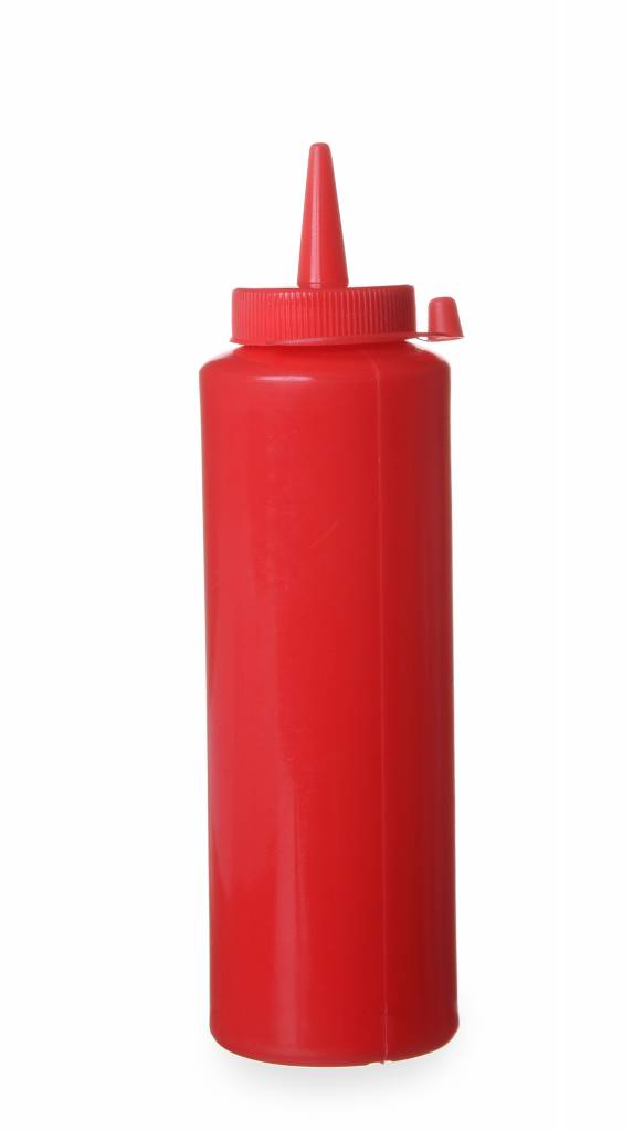 Spenderflasche mit PP Verschlusskappe | Rot | Erhältlich in 3 Größen
