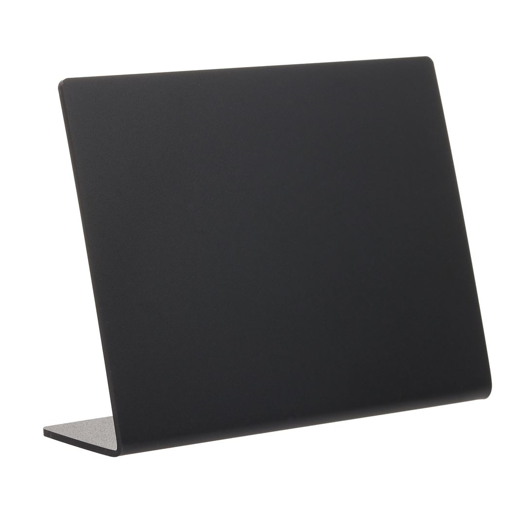 Krijtbord Europel L-stand A6 horizontaal - 10 stuks