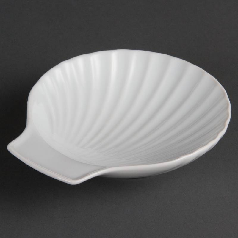 Coquille Blanche Olympia - 130mm - 6 Pièces