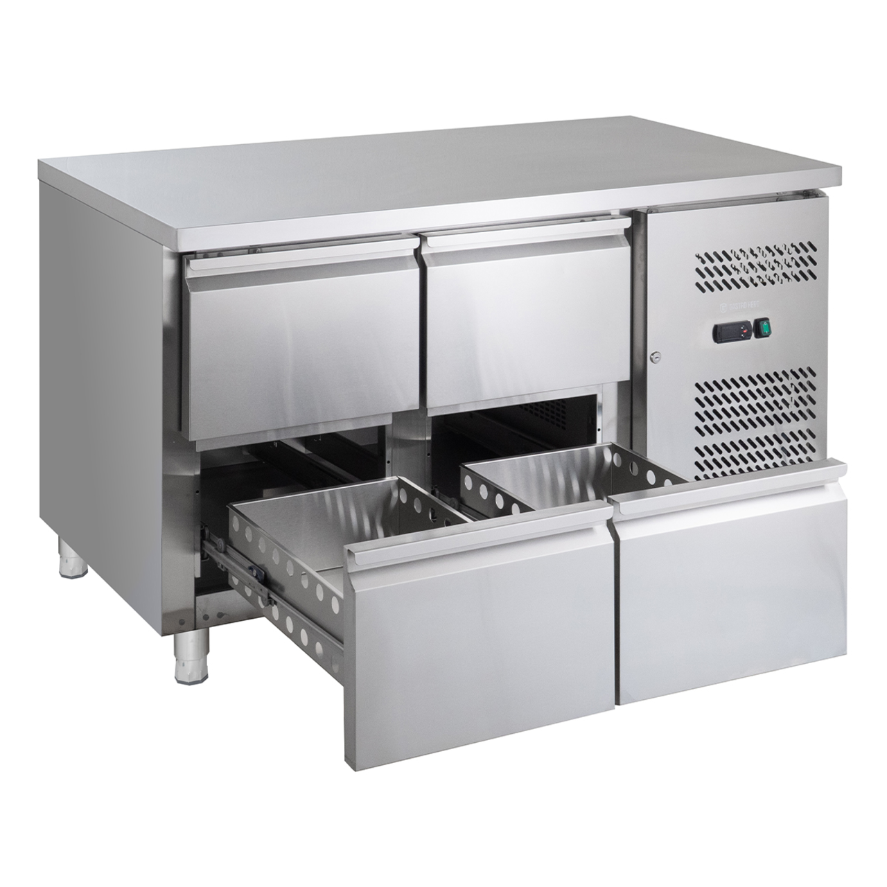 Kühltisch ECO 0/4 - GN 1/1