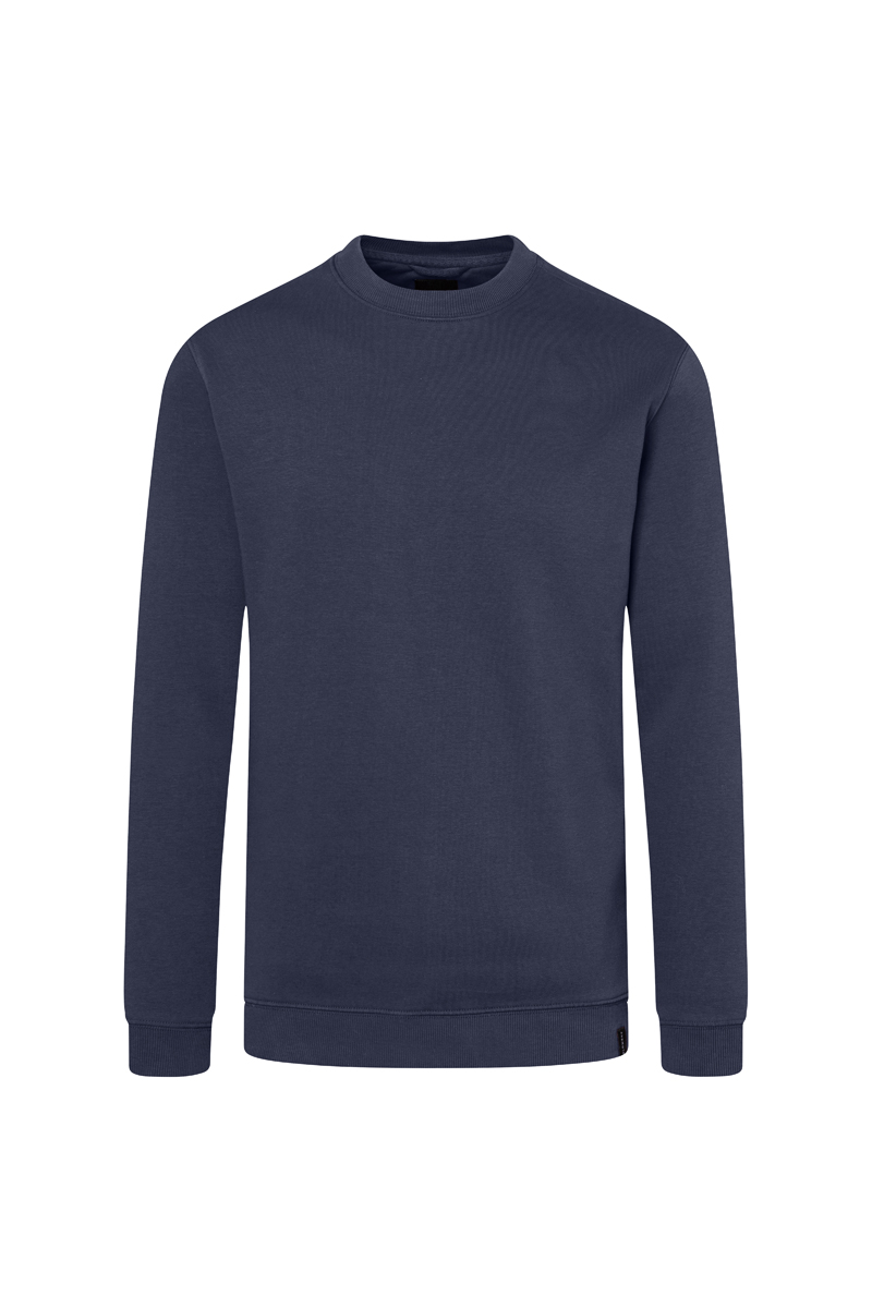 Herren Workwear Sweatshirt Soft-Face, aus nachhaltigem Material - Marine - L