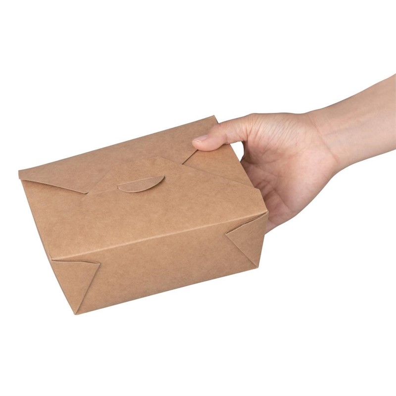 Lebensmittelboxen aus Karton 1200ml | 200 Stück