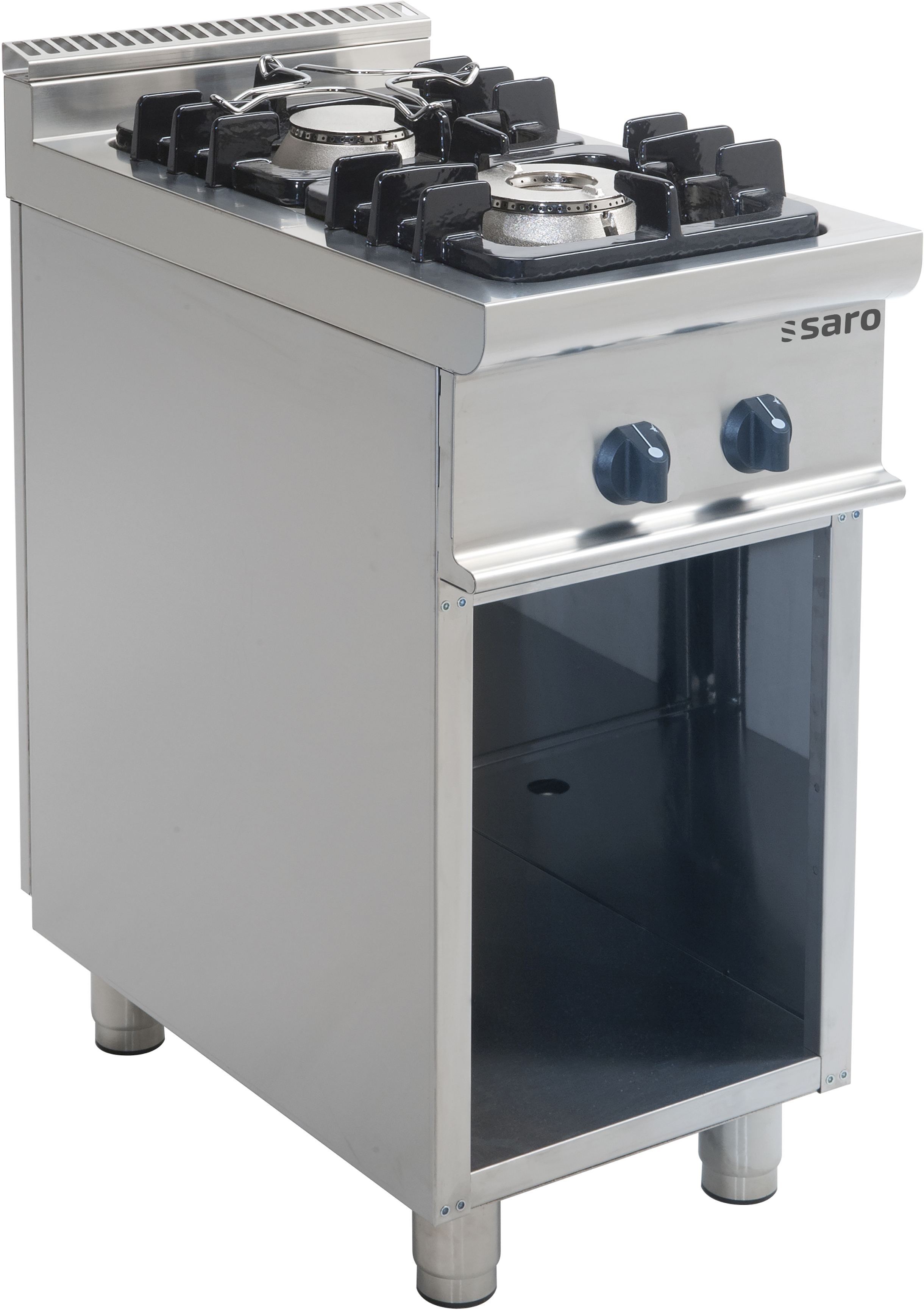 Cuisinière à gaz SARO avec structure ouverte modèle E7/KUPG2BA